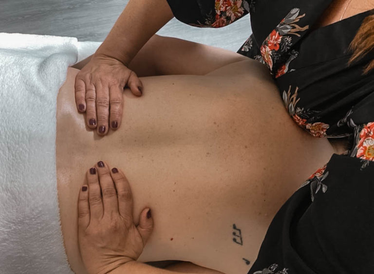 Lower back massage The Hague