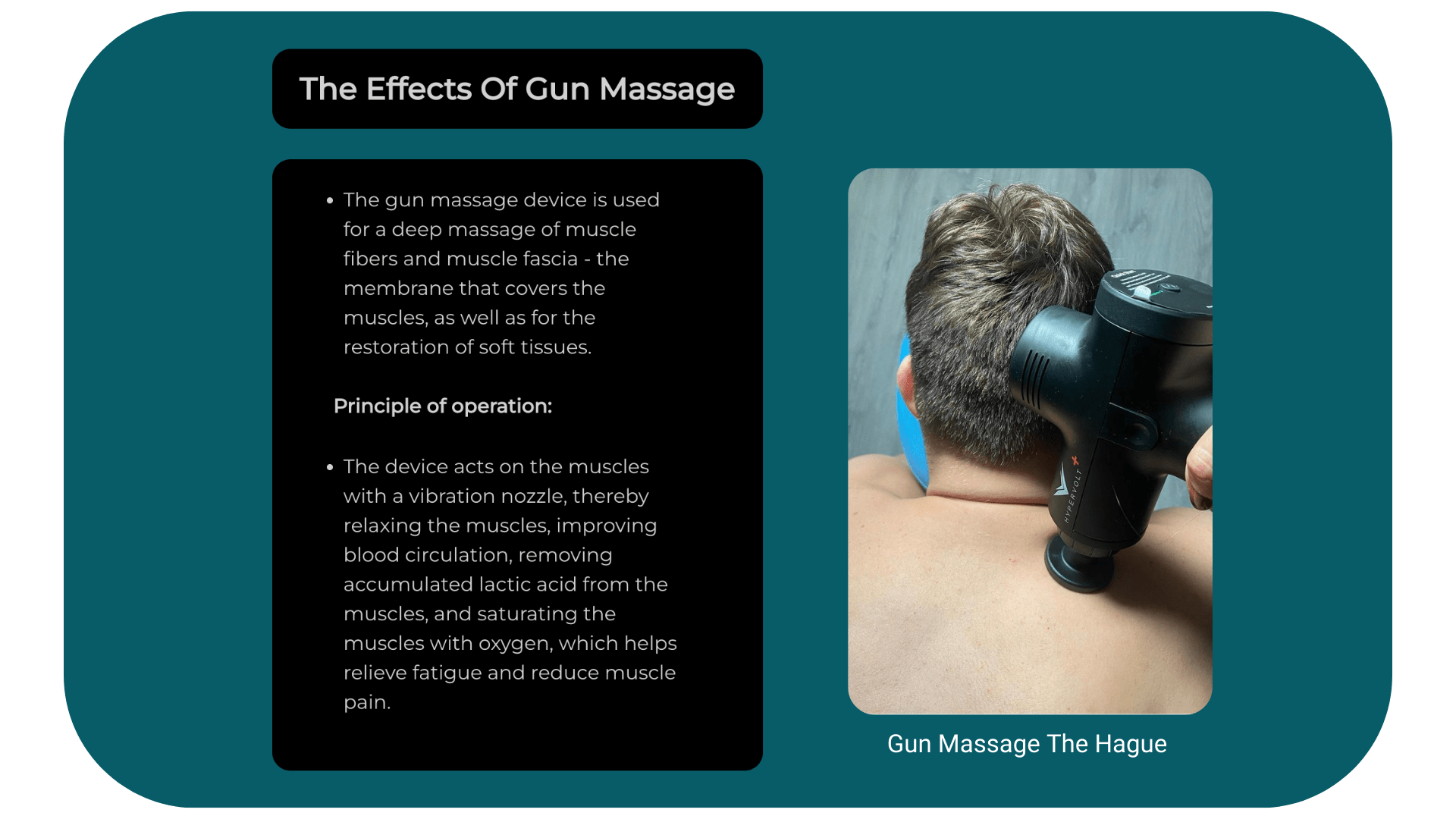 Gun Massage The Hague
