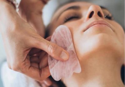 Gua Sha facial massage
